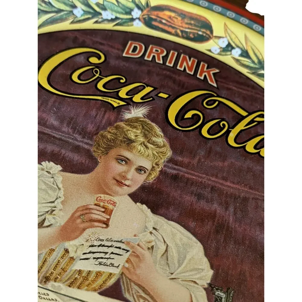 Vintage Coca-cola 75 years Tray #34936